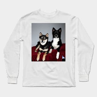 shiba inu group second Long Sleeve T-Shirt